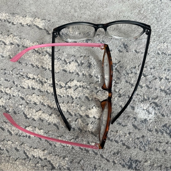 2 Pairs +250 Jessica Simpson Reading Glasses 2.5 - Picture 5 of 5